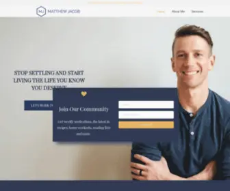 Matthew-Jacob.com(Matthew Jacob Coaching) Screenshot