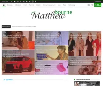 Matthewbourne.org(Matthew Bourne) Screenshot