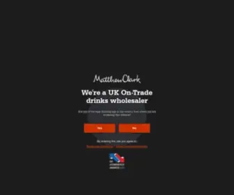 Matthewclark.co.uk(Matthew Clark) Screenshot