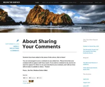 Matthewdg.blog(A Conversation Between a Priest and a People about Life in Christian Community) Screenshot