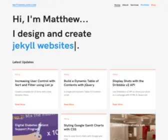 Matthewelsom.com(Matthew Elsom) Screenshot