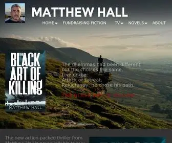 Matthewhallbooks.com(Matthew Hall) Screenshot