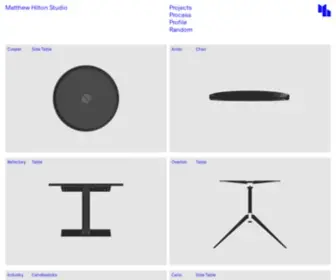 Matthewhilton.com(Matthew Hilton Studio) Screenshot