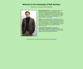 Matthewlspringer.com(Matthewlspringer) Screenshot