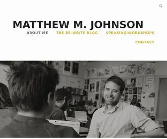 Matthewmjohnson.com(Matthew M) Screenshot