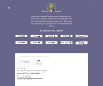 Matthewperkins.net(Matthew Perkins) Screenshot