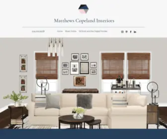 Matthewscopelandinteriors.com(Matthews Copeland Interiors) Screenshot