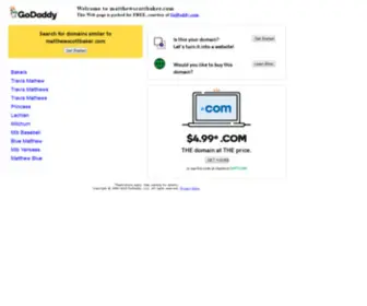 Matthewscottbaker.com(Matthew Scott Baker) Screenshot
