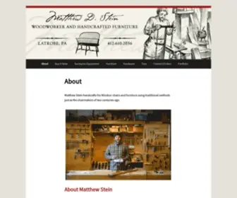 Matthewstein.com(About Matthew Stein and His Work) Screenshot