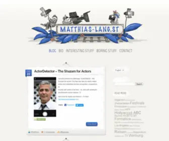 Matthias-Lang.st(Matthias Lang) Screenshot