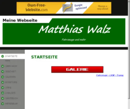 Matthias-Walz.de(Matthias Walz) Screenshot
