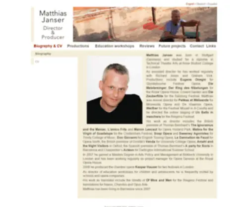 Matthiasjanser.com(Matthias Janser) Screenshot