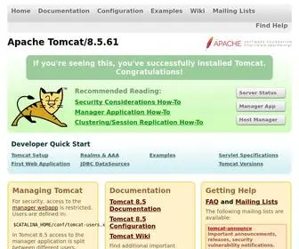 Matthung.com(Apache Tomcat/8.5.61) Screenshot