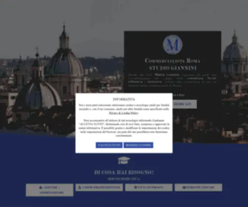 Mattiagiannini.com(Commercialista Roma) Screenshot