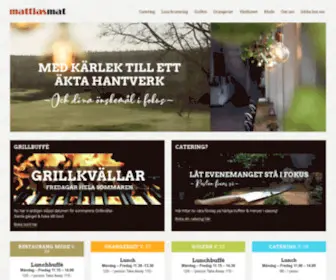 Mattiasmat.se(Mattiasmat) Screenshot