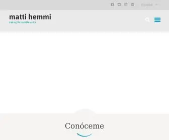 Mattihemmi.com(Matti Hemmi) Screenshot