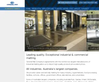 Matting.com.au(General Mat Company) Screenshot