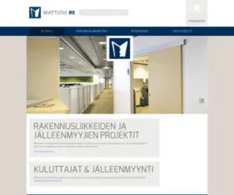 Mattiovi.fi(Sisäovet) Screenshot