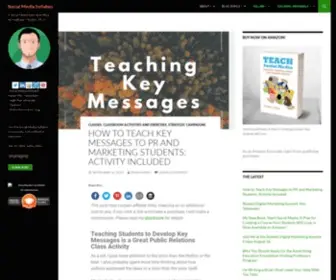 Mattkushin.com(A Social media education blog by the author of Teach Social Media) Screenshot