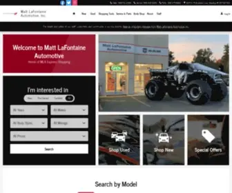 Mattlafontaineautomotiveinc.com(Mattlafontaineautomotiveinc) Screenshot