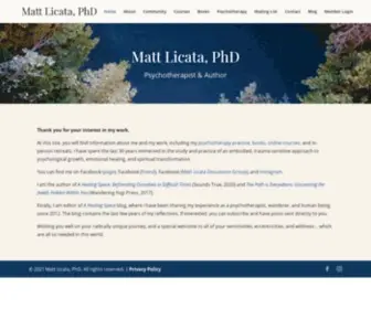 MattlicatapHD.com(Matt Licata) Screenshot