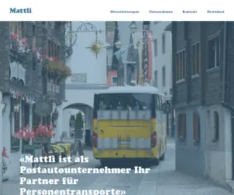 Mattli.ch(Home – mattli) Screenshot