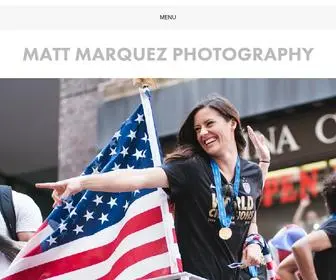 Mattmarquez.com(Matt Marquez Photography) Screenshot