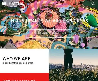 Mattmo.com(Mattmo Creative strategic communications and design studio) Screenshot
