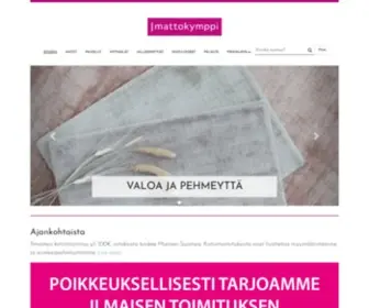 Mattokymppi.fi(Kotisi mittaiset matot matto) Screenshot