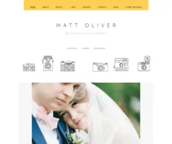 Mattoliverphoto.co.uk(Derbyshire wedding photographer) Screenshot