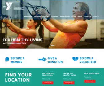 Mattoonymca.org(Mattoon Area Family YMCA) Screenshot