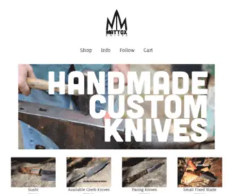 MattoxKnives.com(Mattox Knives) Screenshot