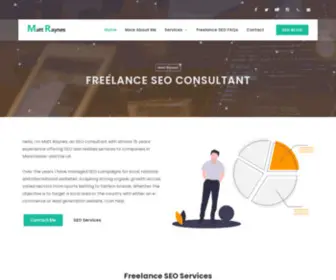 Mattraynes.co.uk(Freelance SEO Consultant Matt Raynes) Screenshot