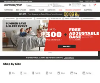 Mattress.com(Mattress Firm) Screenshot