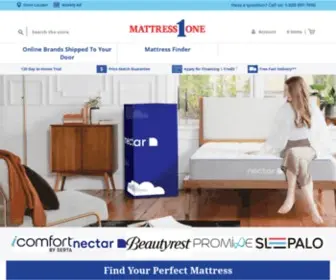 Mattress1.com(Mattress One) Screenshot