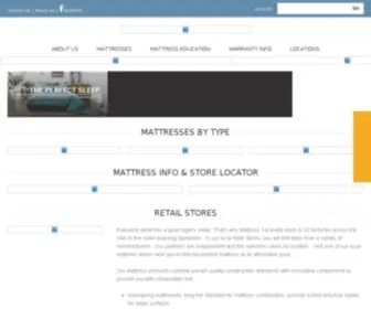 Mattress1ST.com(Mattress 1st) Screenshot