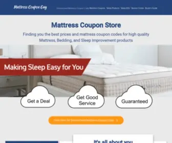 Mattresscouponguy.com(Dreamcloud Mattress Coupon Code) Screenshot