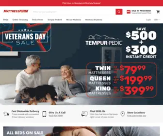 Mattressfirmmt.com(Mattress Firm Montana) Screenshot