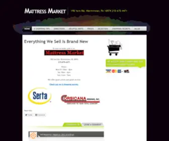 Mattressmarket.biz(Mattress Market) Screenshot