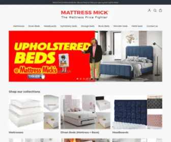 Mattressmick.ie(Beds, Mattresses & Frames Dublin, Ireland) Screenshot