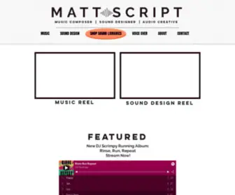 Mattscript.com(Matt Script) Screenshot