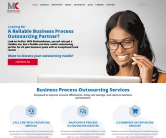 Mattsenkumar.com(Top Business Process Outsourcing Company in India) Screenshot