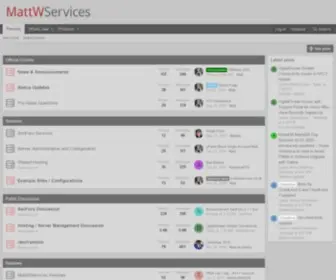 Mattwservices.co.uk(Mattwservices) Screenshot