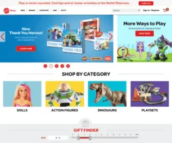 Mattycollector.com(Mattel Shop) Screenshot