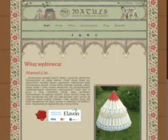 Matuls.pl(Historical clothing and equipment) Screenshot