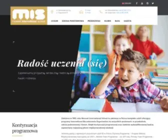 Maturamiedzynarodowa.pl(Monnet International School) Screenshot
