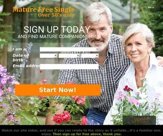 Maturefreesingle.com(Single) Screenshot