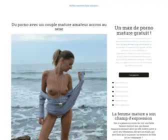 Matures-Gratuites.com(Femme) Screenshot