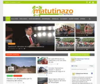 Matutinazo.com(Tu canal de noticias) Screenshot