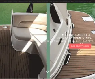 Matworks.com(Custom Carpet Mats manufacturer for Boats) Screenshot